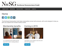 Tablet Screenshot of nwsg.org